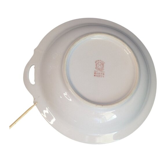 Noritake Azalea Bon Bon Dish 6.5" Floral Design Gold Handle Morimura mark - Picture 5 of 13